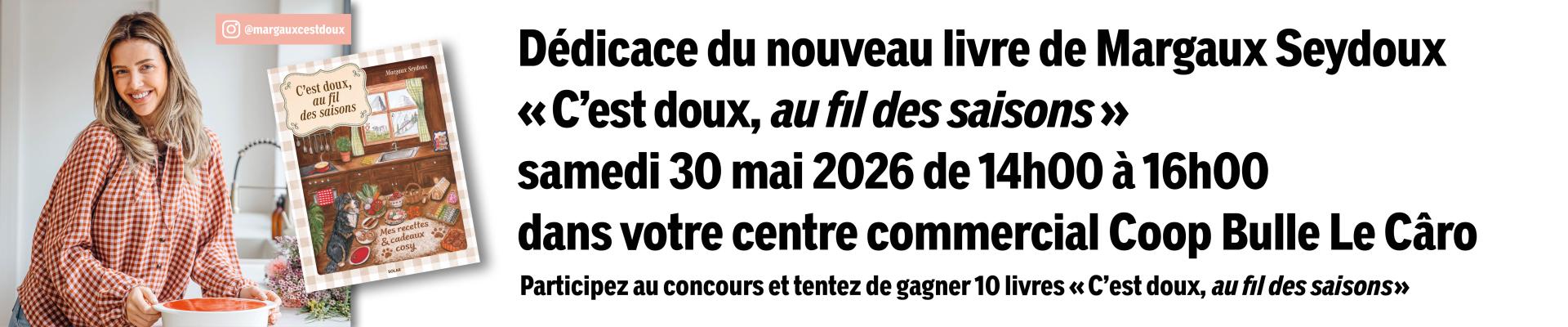 Dédicace de Margaux Seydoux