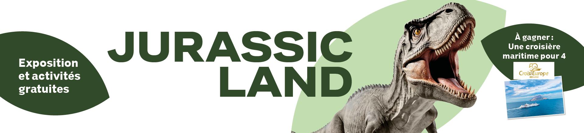Découvrez le monde des dinosaures au Littoral Centre