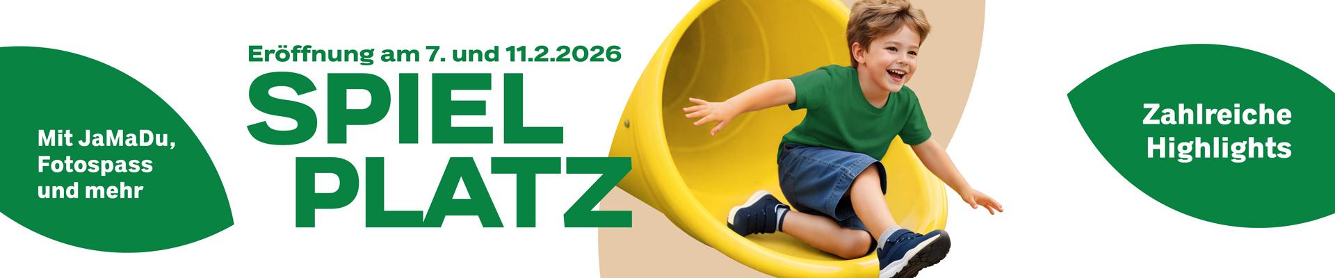 Eröffnung Indoor-Spielplatz