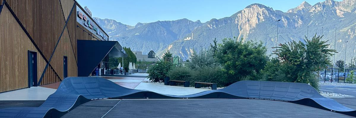 Découvre le tout nouveau Pumptrack à Riviera Centre !