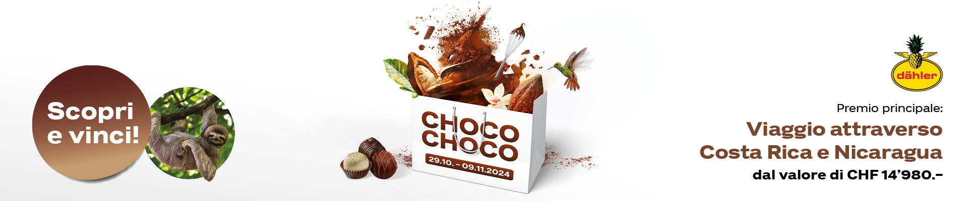 CHOCO CHOCO un'esperienza deliziosa!