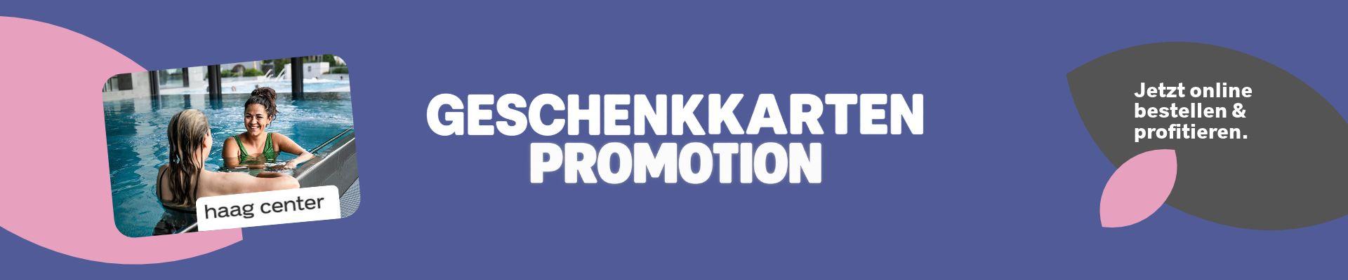 Geschenkkartenpromotion