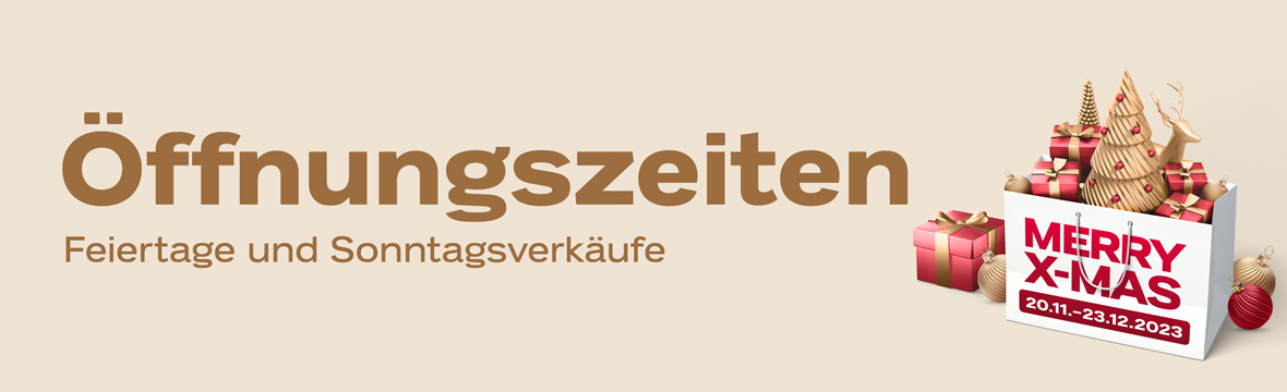 Öffnungszeiten Feiertage 2023
