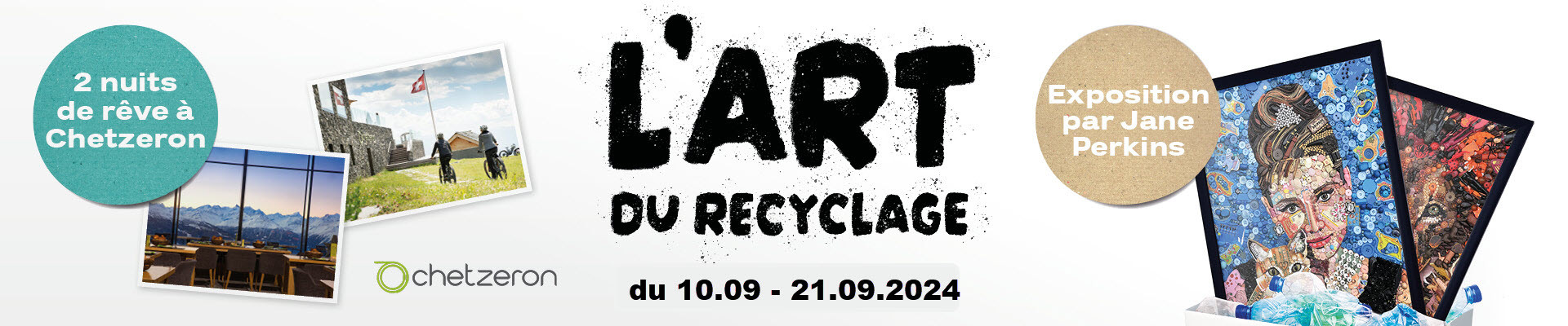 Découvre L'Art du Recyclage à Riviera Centre !