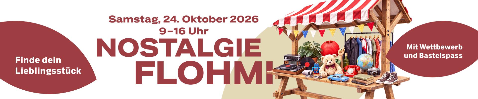 Nostalgie-Flohmi am 27. September 2025