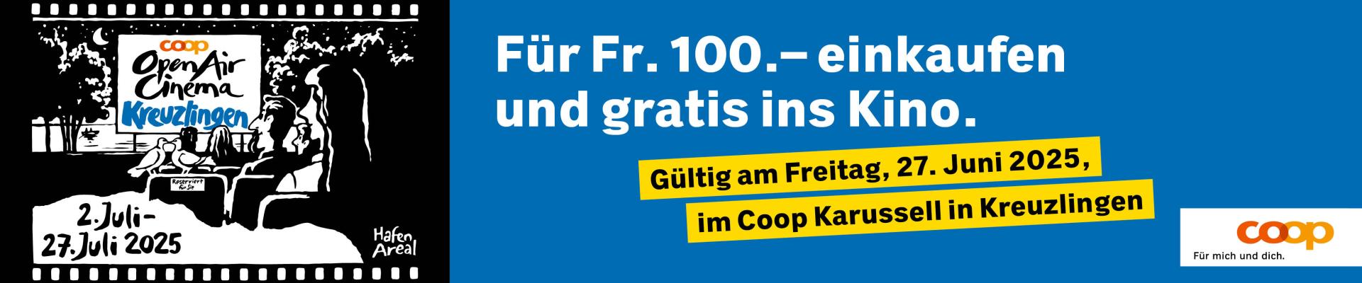 Coop Open Air Cinema Kreuzligen
