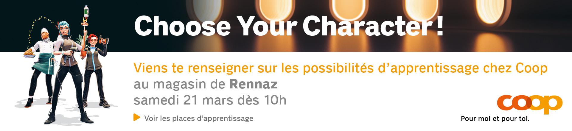 Stand d'information - Apprentissage chez Coop