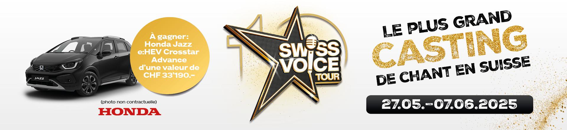10ème édition du Swiss Voice Tour