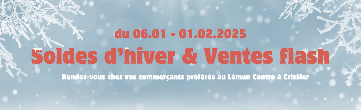 Les soldes d'hiver & Ventes Flash