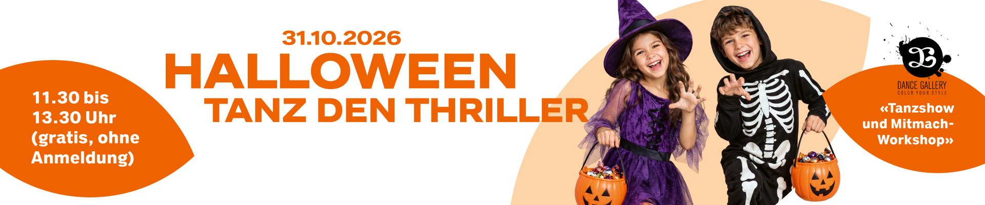 Halloween Tanzshow im Dietlikon Center