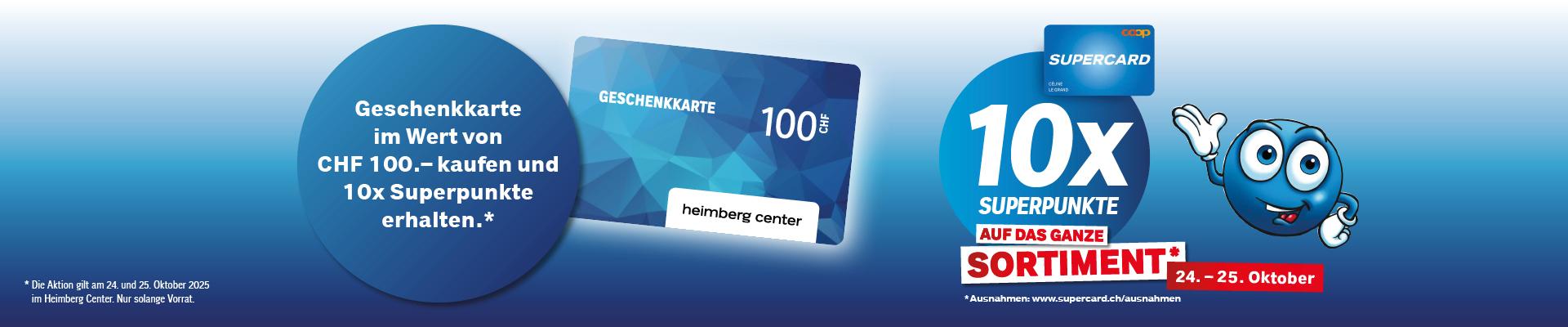 10x Superpunkte erhalten