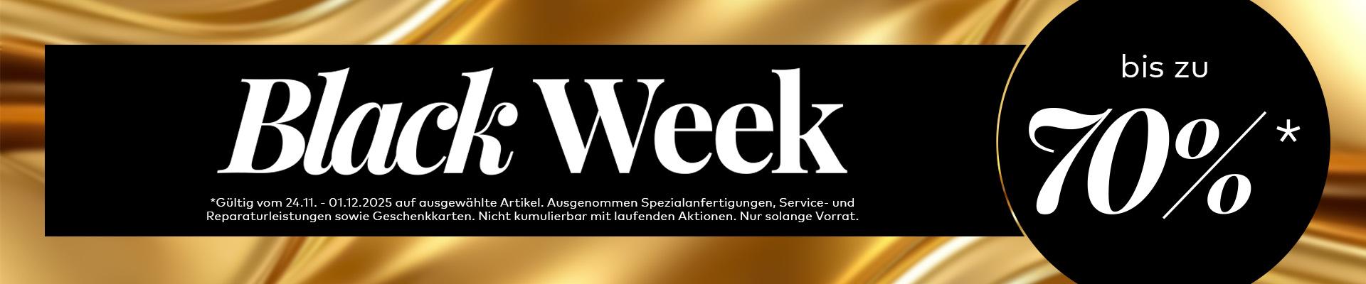 Black Week - bis zu 70%