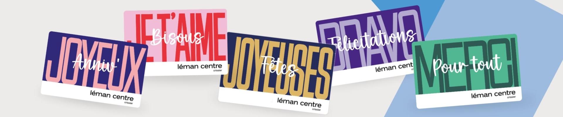 Créez vous-même vos cartes cadeaux