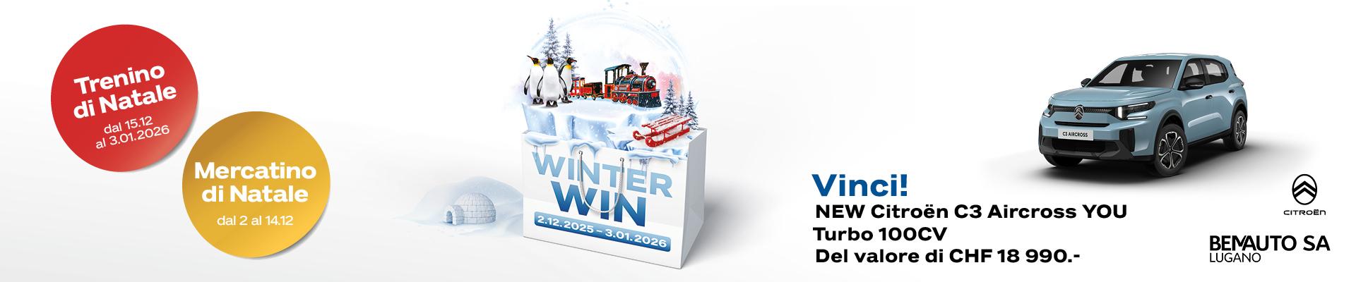 WINTER WIN - LE ATTIVITÀ DI NATALE