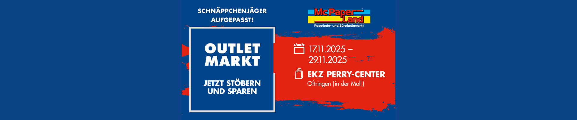 Mc PaperLand Outlet Markt