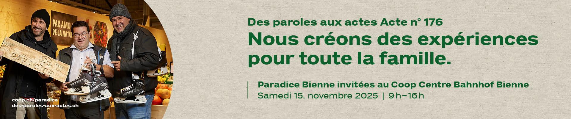 Paradice au Centre Bahnhof