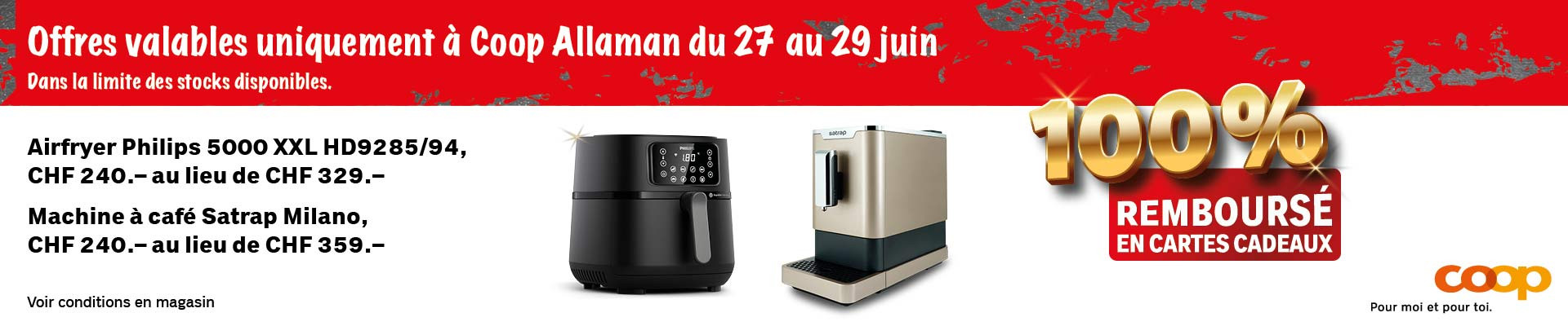 Du jamais vu chez Coop !