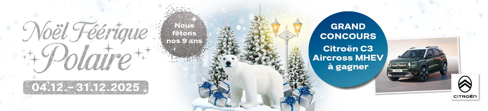 Un Noël féérique au Câro Centre