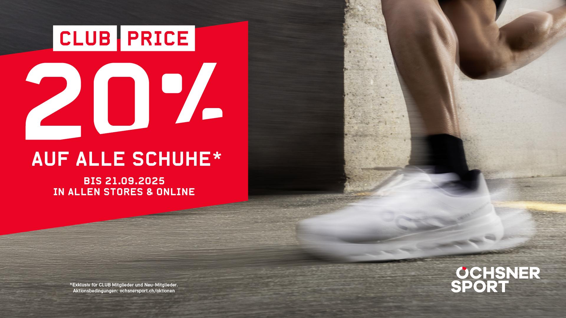 20% AUF ALLE SCHUHE*