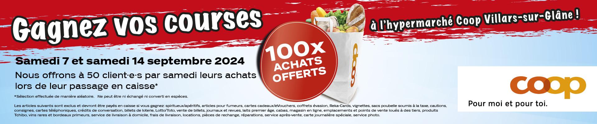 Gagnez vos courses