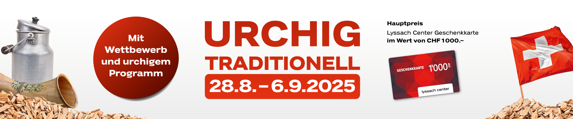 Vorausstellung zu «Urchig Traditionell»