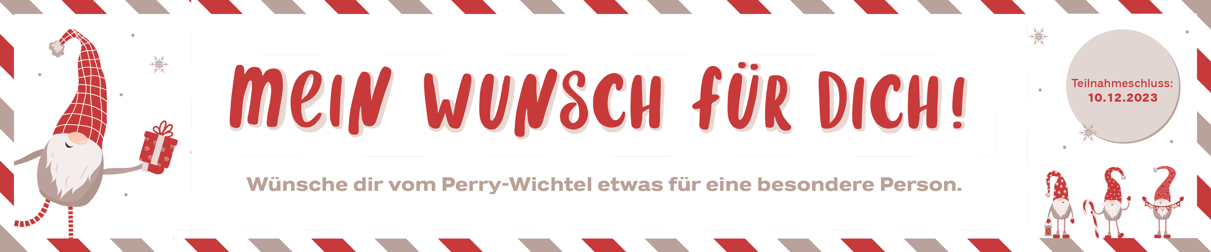 Wünsche dir vom Perry-Wichtel etwas für eine besondere Person