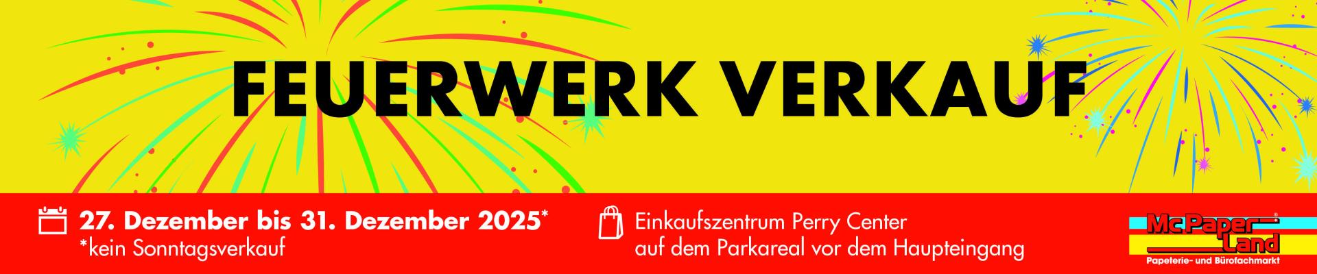 Feuerwerk Verkauf