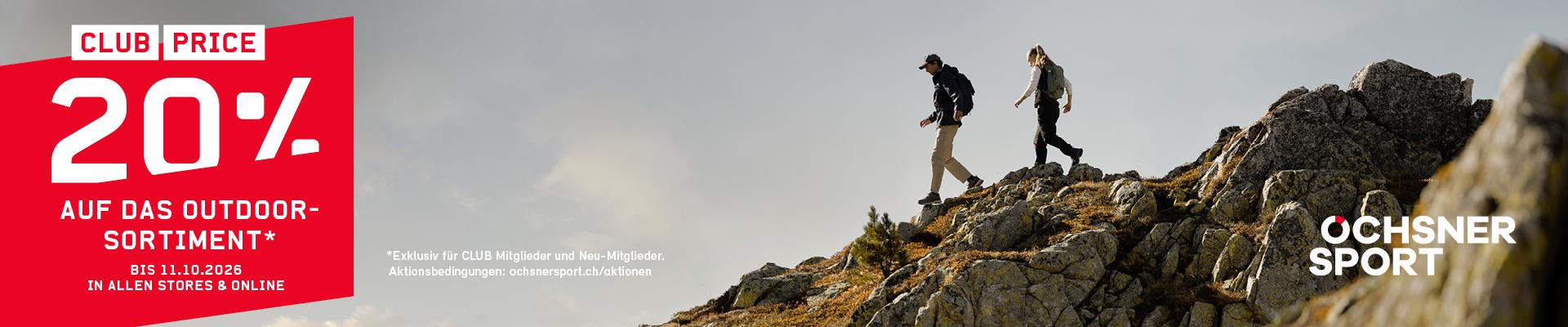 OCHSNER SPORT: 20% Outdoor-Sortiment