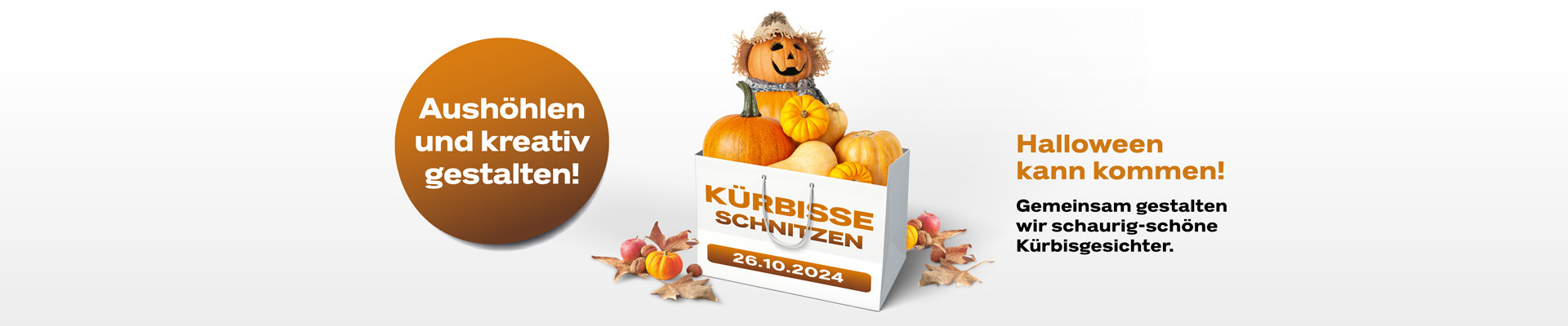 Kürbisse Schnitzen